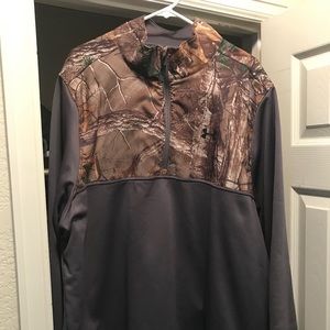 Under Armour Fleece Camo Quarter Zip
